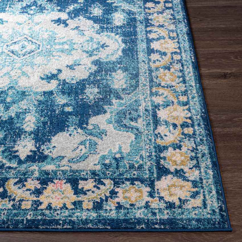 Kreijl Traditional Navy Area Rug