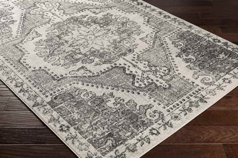 Kuivezand Traditional Light Gray Area Rug