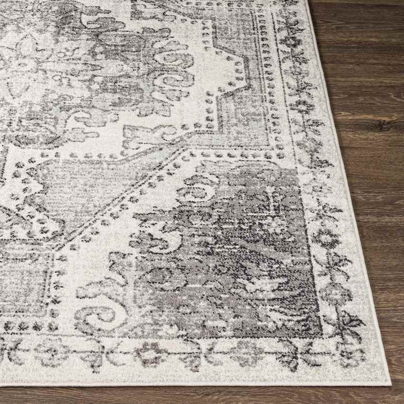 Kuivezand Traditional Light Gray Area Rug