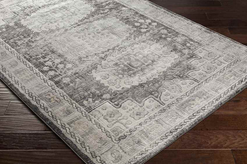 Landorp Traditional Charcoal Area Rug