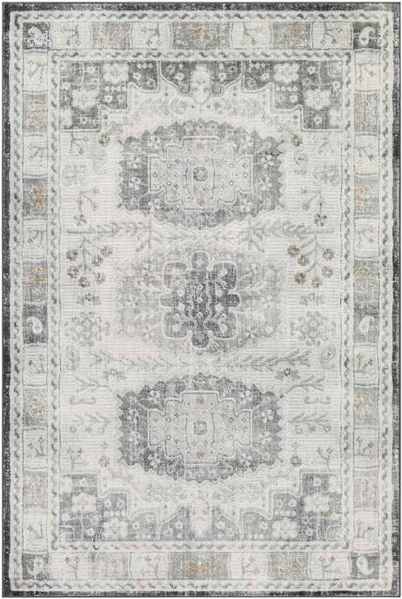 Landorp Traditional Light Gray Area Rug