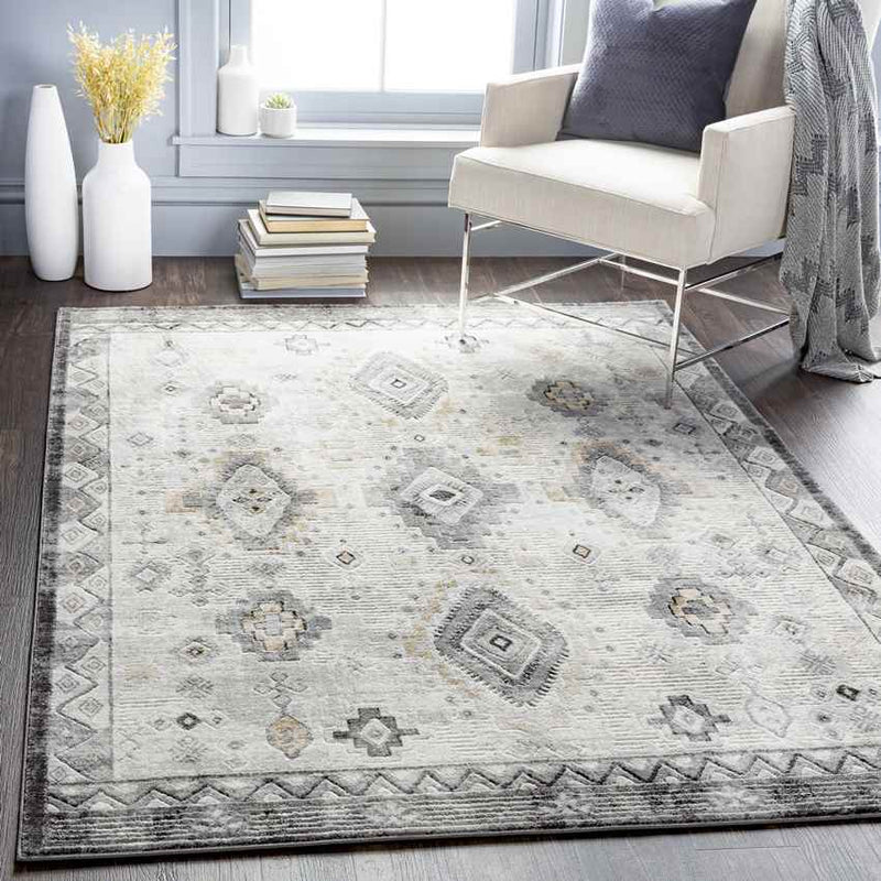 Langeweg Global Charcoal Area Rug