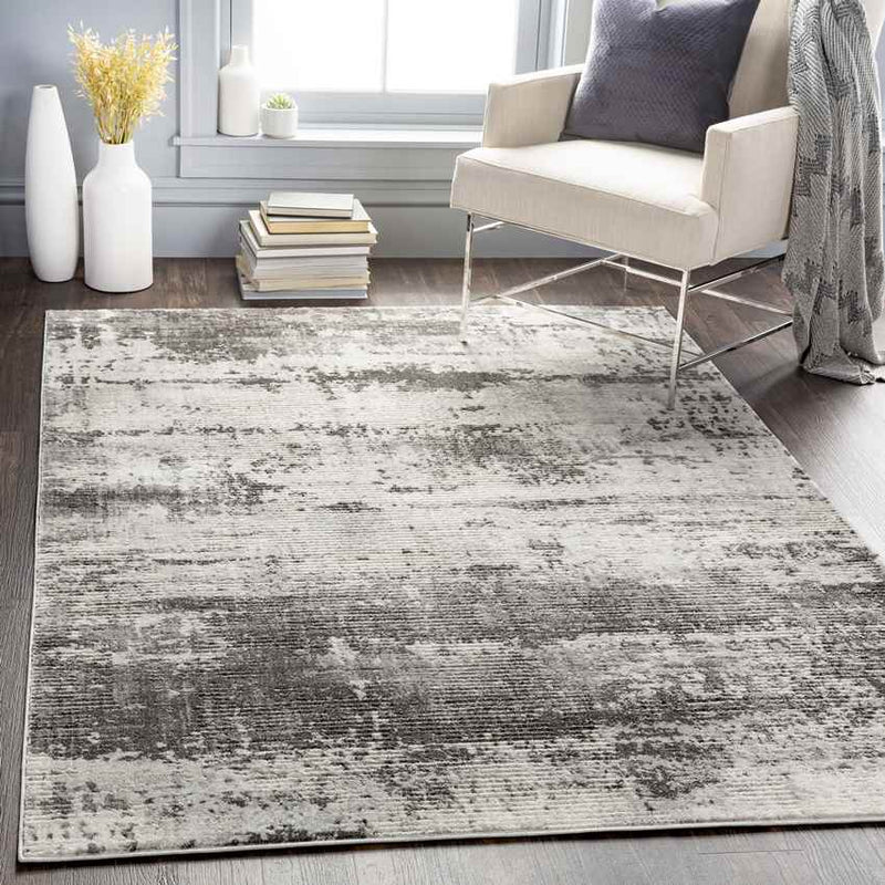 Langlaar Global Charcoal Area Rug