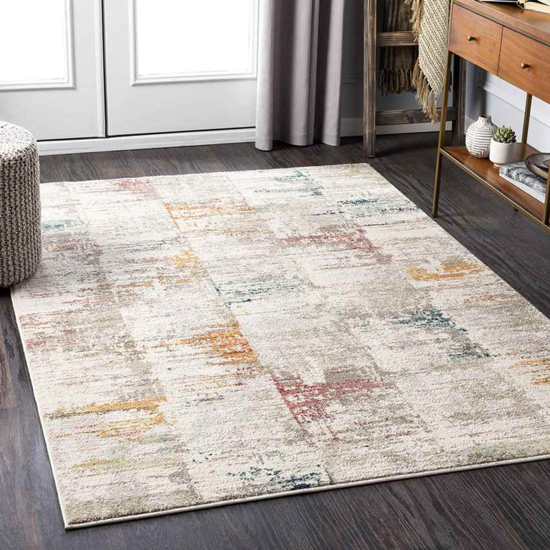 Ledeacker Modern Light Gray Area Rug