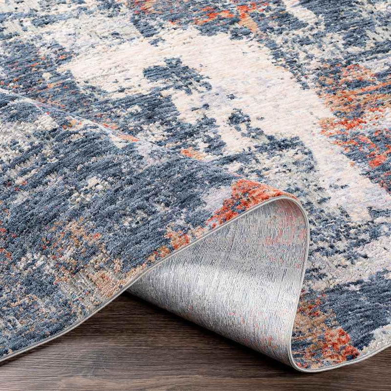 Liessel Modern Denim Area Rug