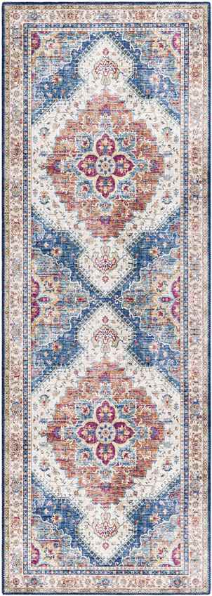 Locht Traditional Burnt Orange Area Rug