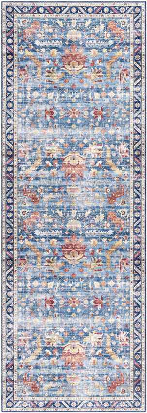 Meeren Traditional Navy Area Rug