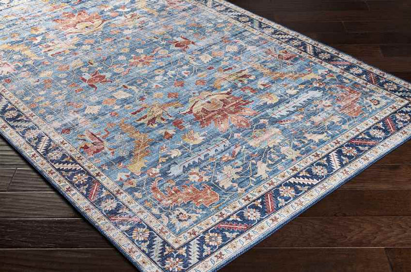 Meeren Traditional Navy Area Rug