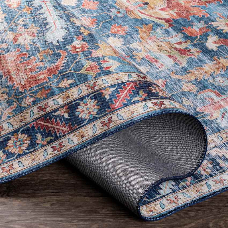 Meeren Traditional Navy Area Rug