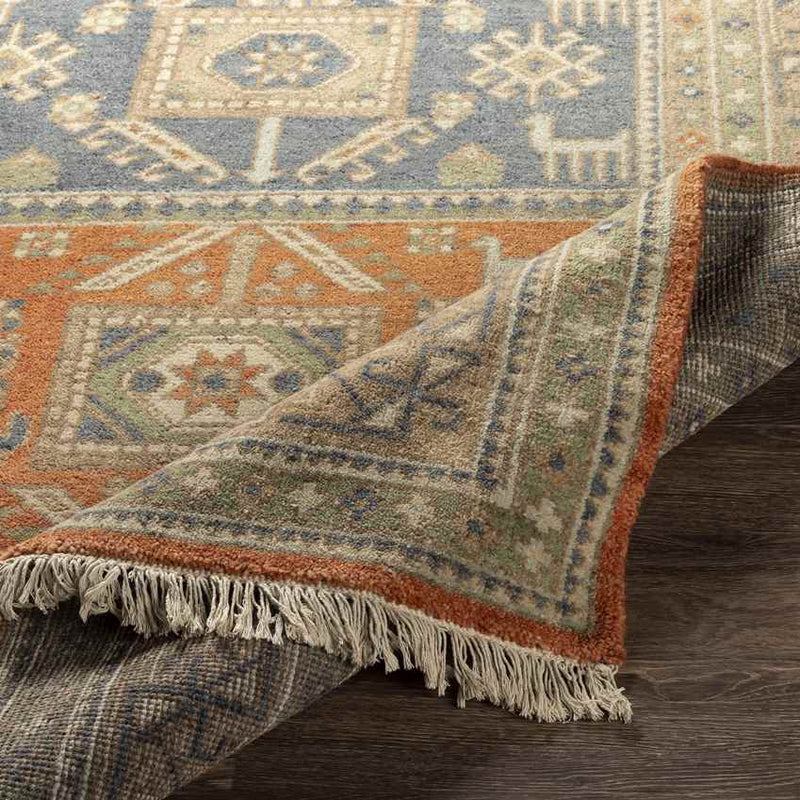 Midbuul Rustic Dark Brown Area Rug