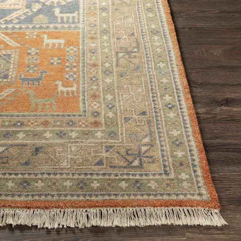 Midbuul Rustic Dark Brown Area Rug