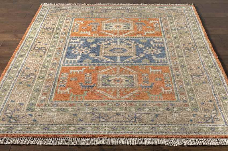 Midbuul Rustic Dark Brown Area Rug