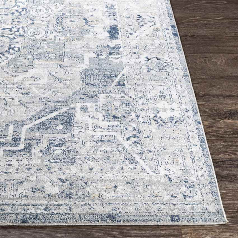 Milschot Traditional Medium Gray Area Rug