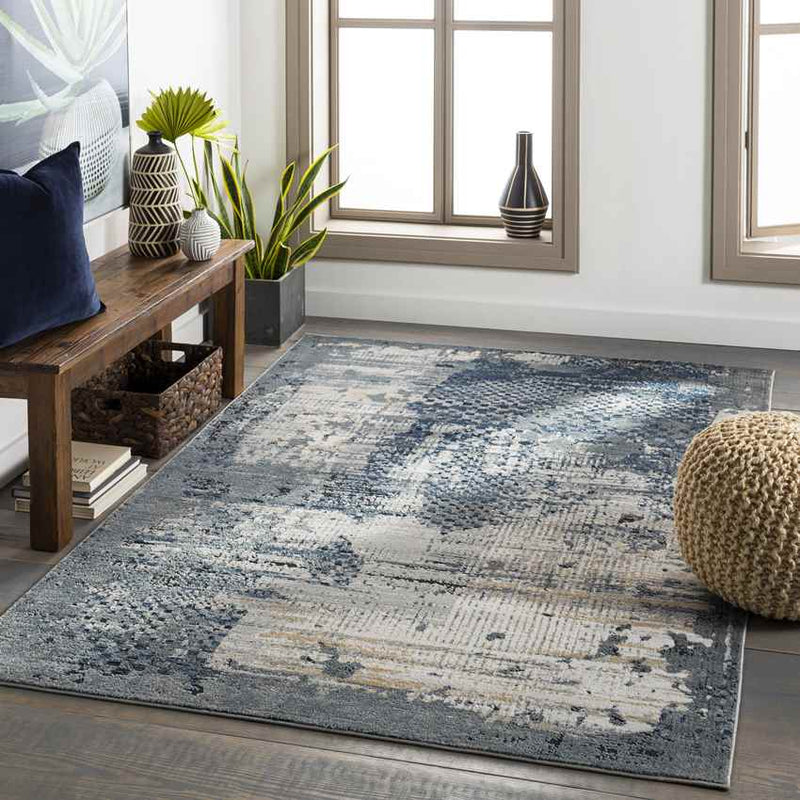 Molenhof Modern Medium Gray Area Rug