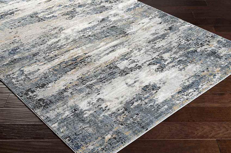 Muizenhol Modern Medium Gray Area Rug