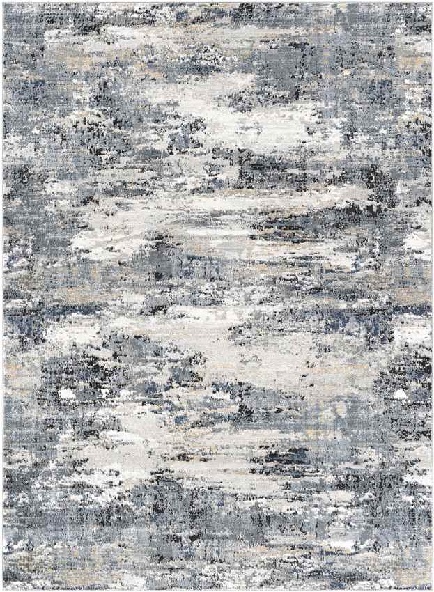 Muizenhol Modern Medium Gray Area Rug