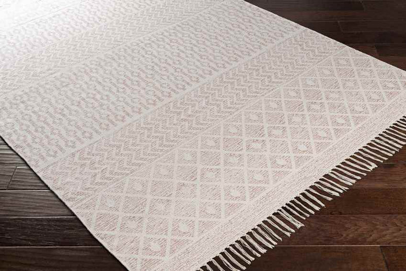 Anzio Global Pale Pink Area Rug