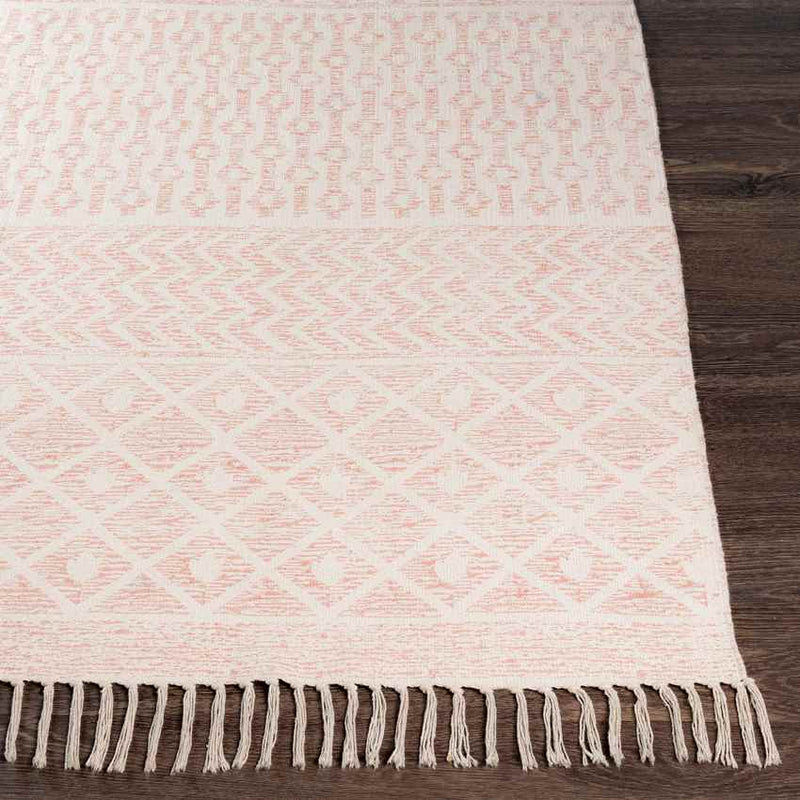 Anzio Global Pale Pink Area Rug