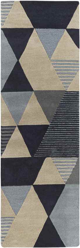 Nijhoven Modern Charcoal Area Rug