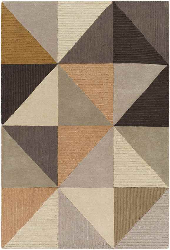 Nijnsel Modern Khaki Area Rug