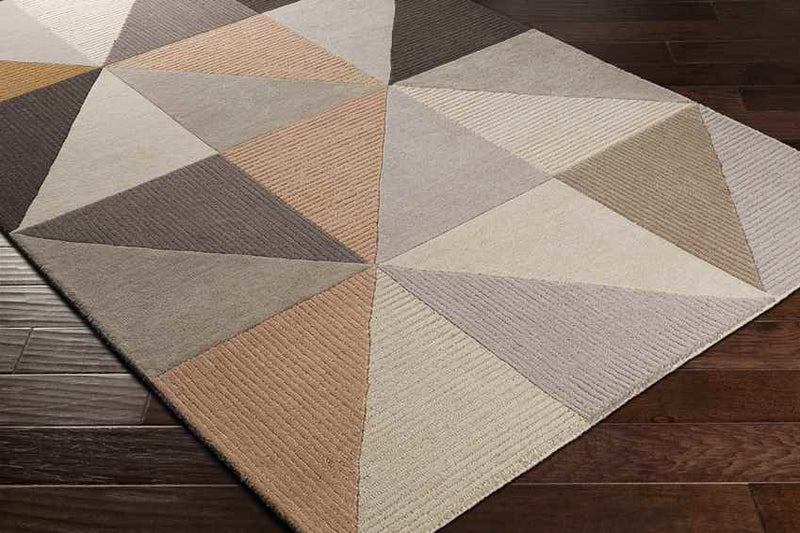 Nijnsel Modern Khaki Area Rug