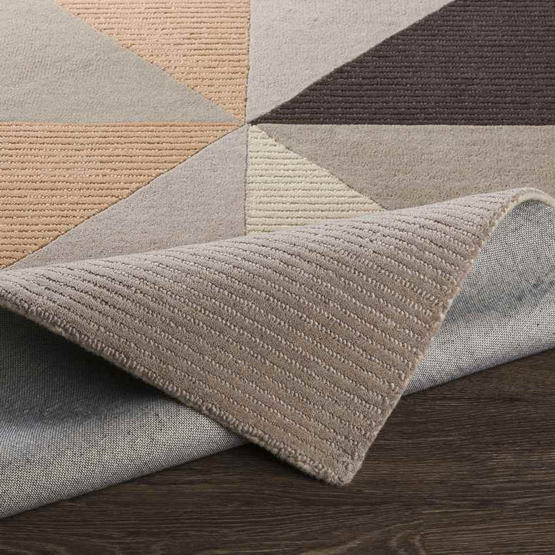 Nijnsel Modern Khaki Area Rug