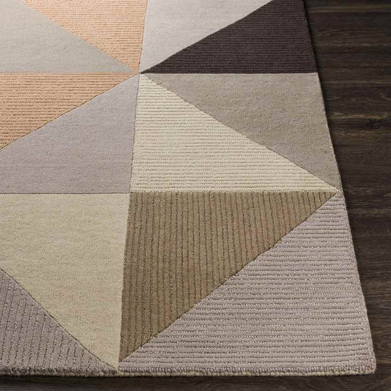 Nijnsel Modern Khaki Area Rug