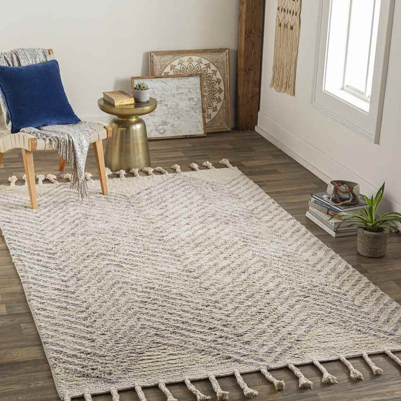 Noenes Global Light Gray Area Rug