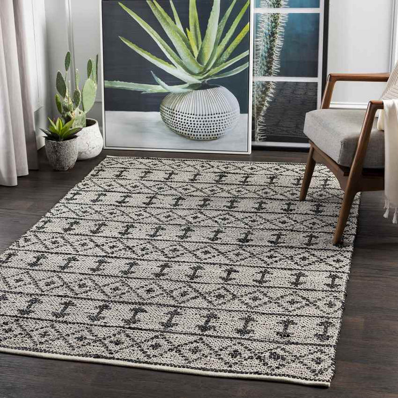 Peelkant Global Black Area Rug