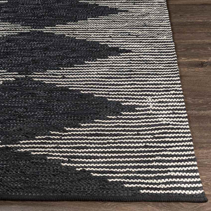 Plein Rustic Black Area Rug