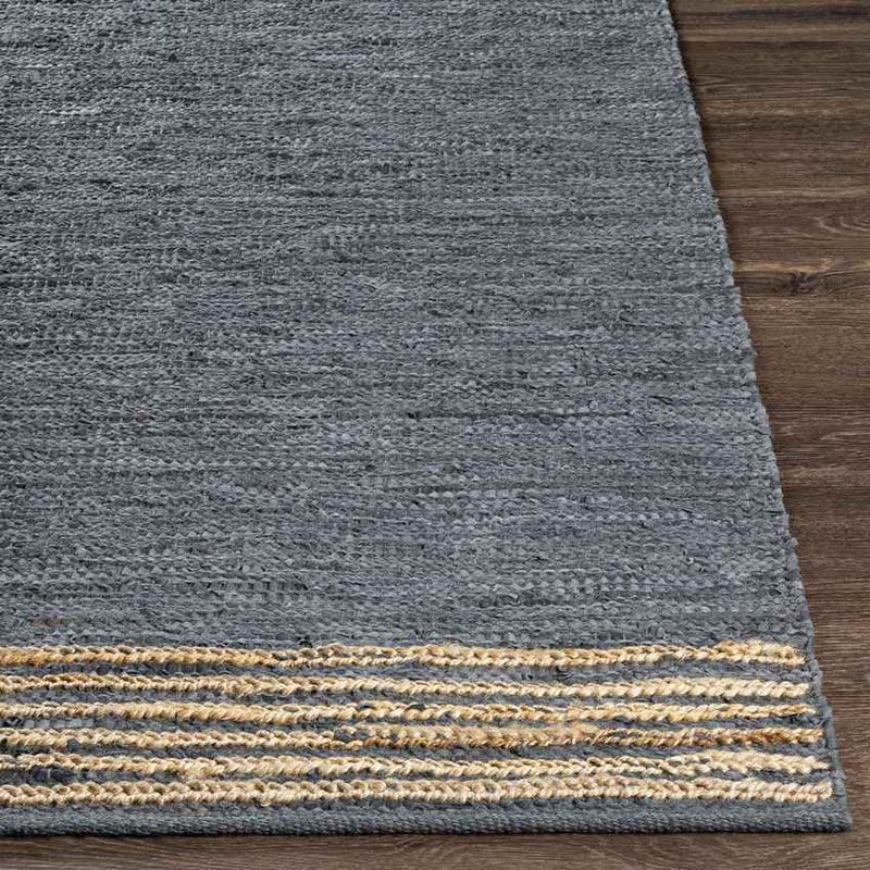 Poeldonk Rustic Charcoal Area Rug