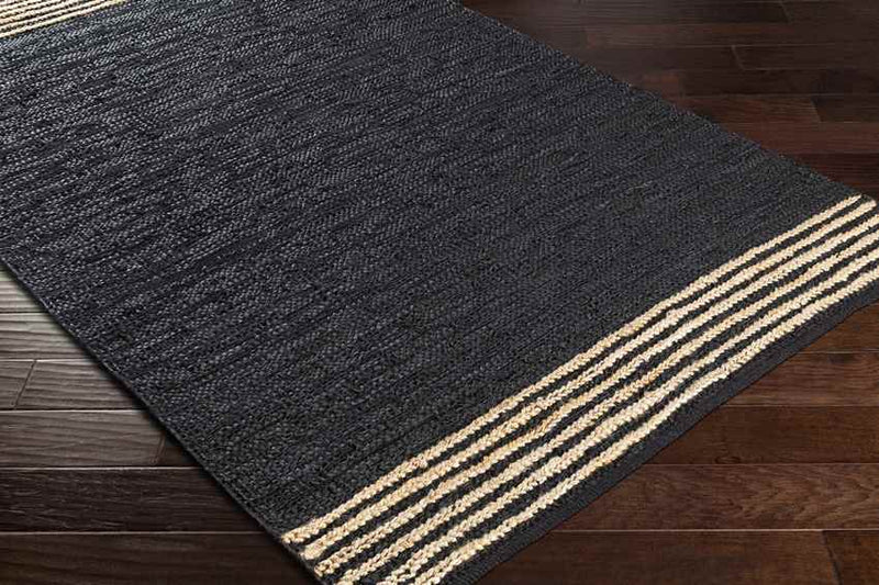 Poeldonk Rustic Black Area Rug