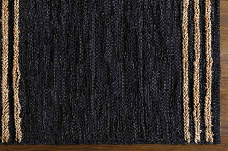 Poeldonk Rustic Black Area Rug