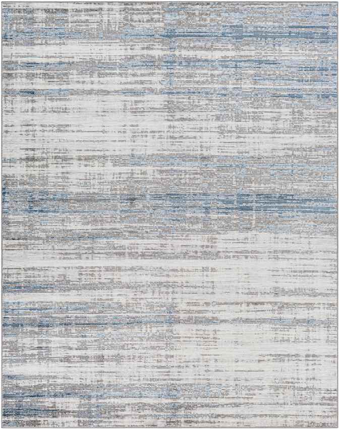 Rijen Modern Dark Blue Area Rug