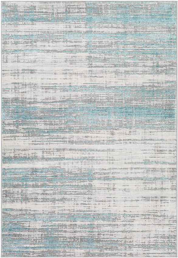 Rijen Modern Teal Area Rug