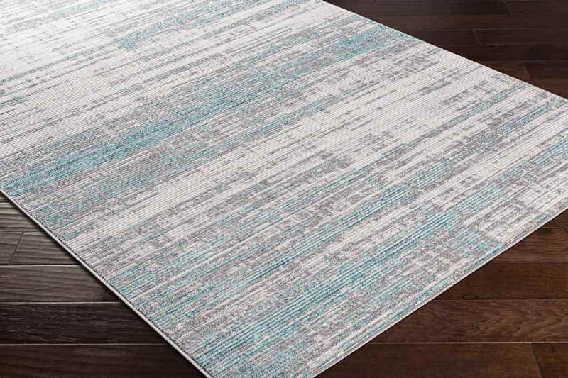 Rijen Modern Teal Area Rug