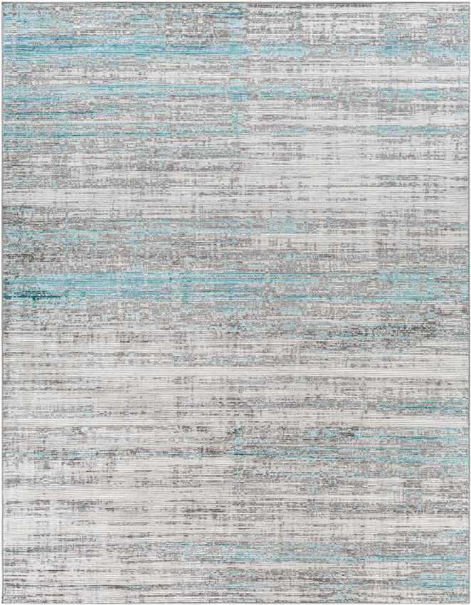 Rijen Modern Teal Area Rug