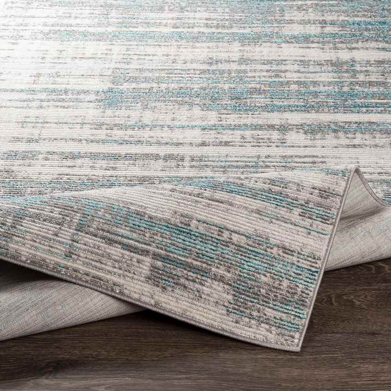 Rijen Modern Teal Area Rug