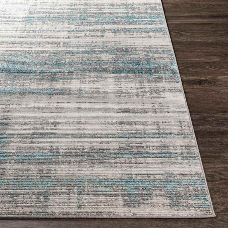 Rijen Modern Teal Area Rug