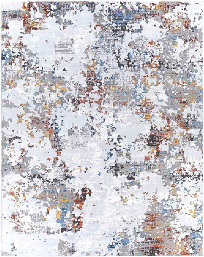 Leon Modern Light Gray Area Rug