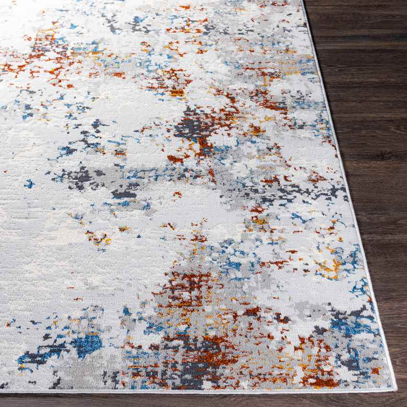 Leon Modern Light Gray Area Rug