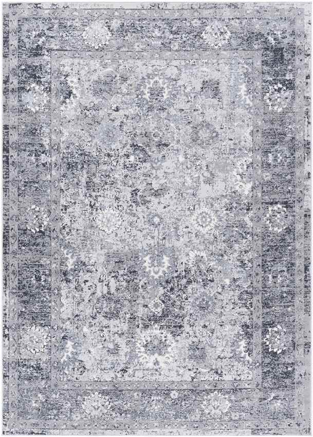 Lepanto Traditional Charcoal Area Rug