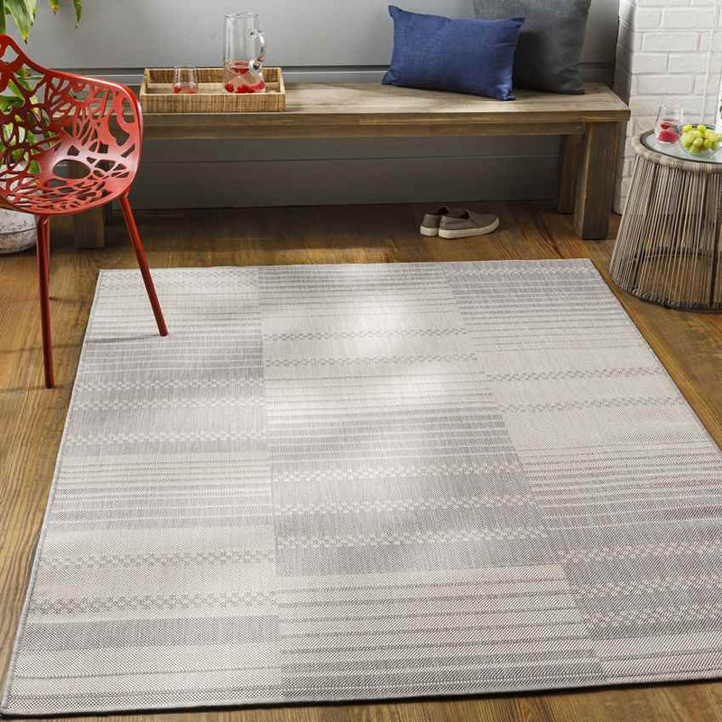 Schaft Modern Light Gray Area Rug