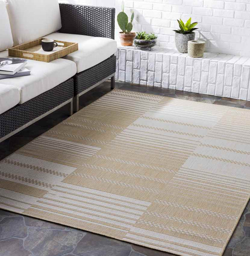 Schaft Modern Wheat Area Rug