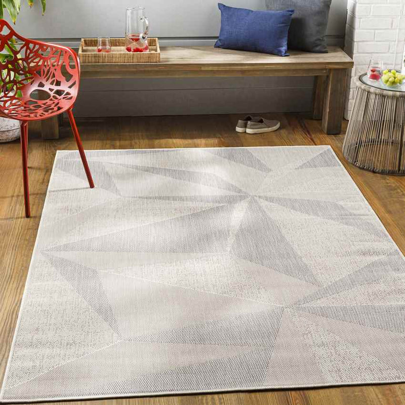 Seters Modern Light Gray Area Rug