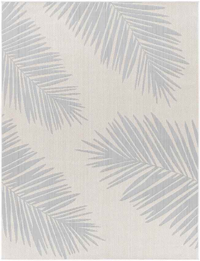 Spijkert Coastal Light Gray Area Rug