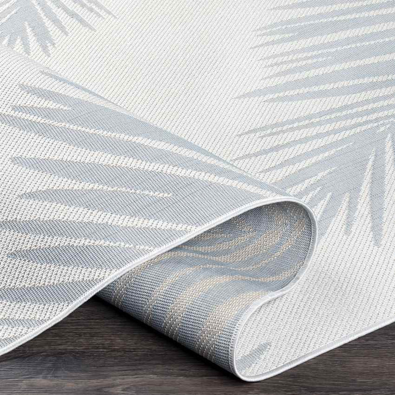 Spijkert Coastal Light Gray Area Rug