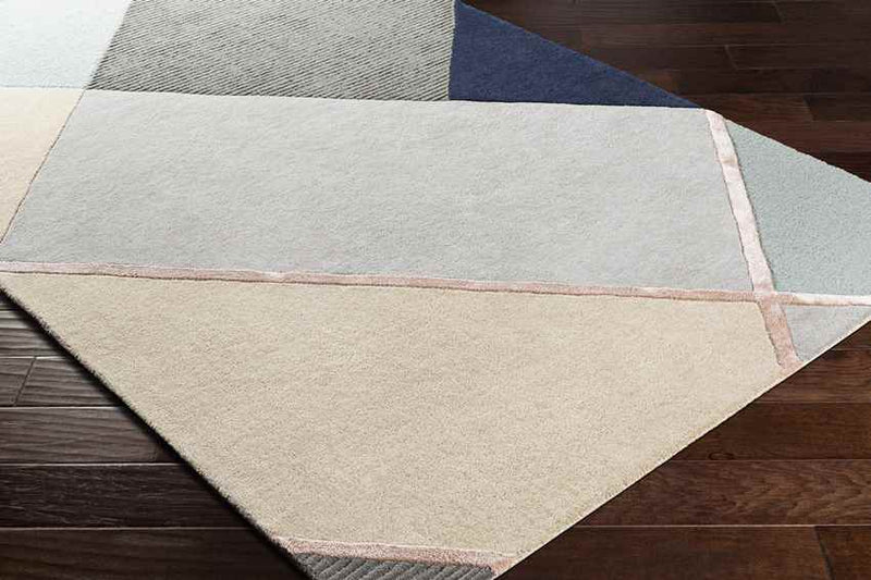 Stipdonk Modern Taupe Area Rug