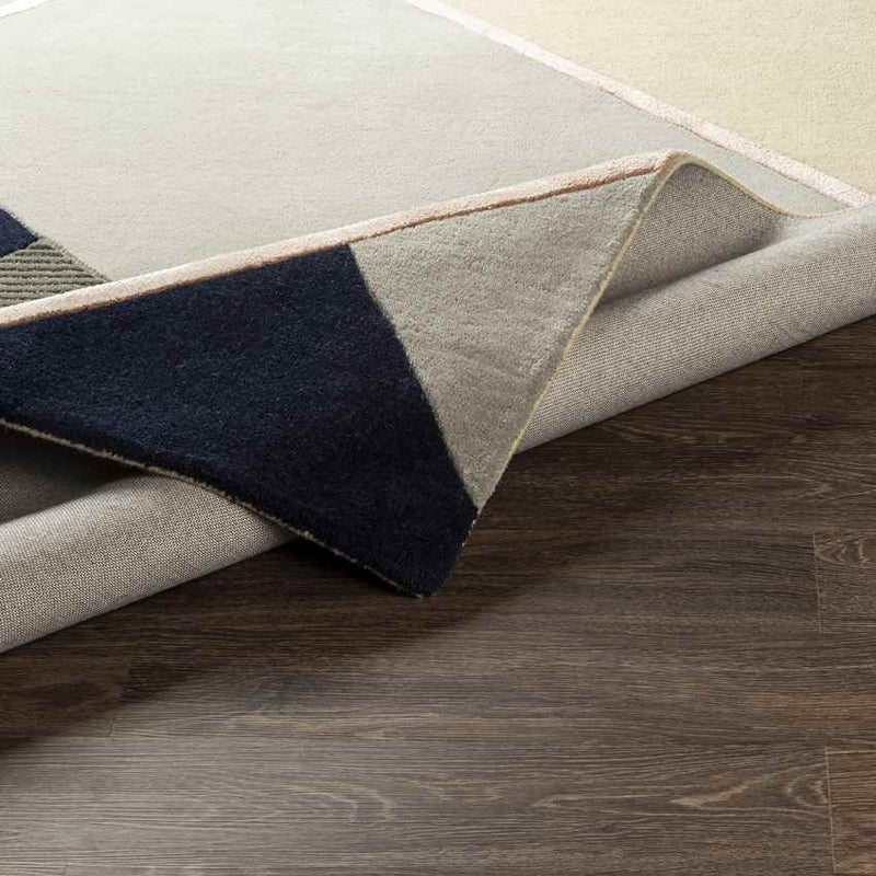 Stipdonk Modern Taupe Area Rug