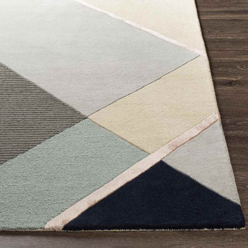 Stipdonk Modern Taupe Area Rug